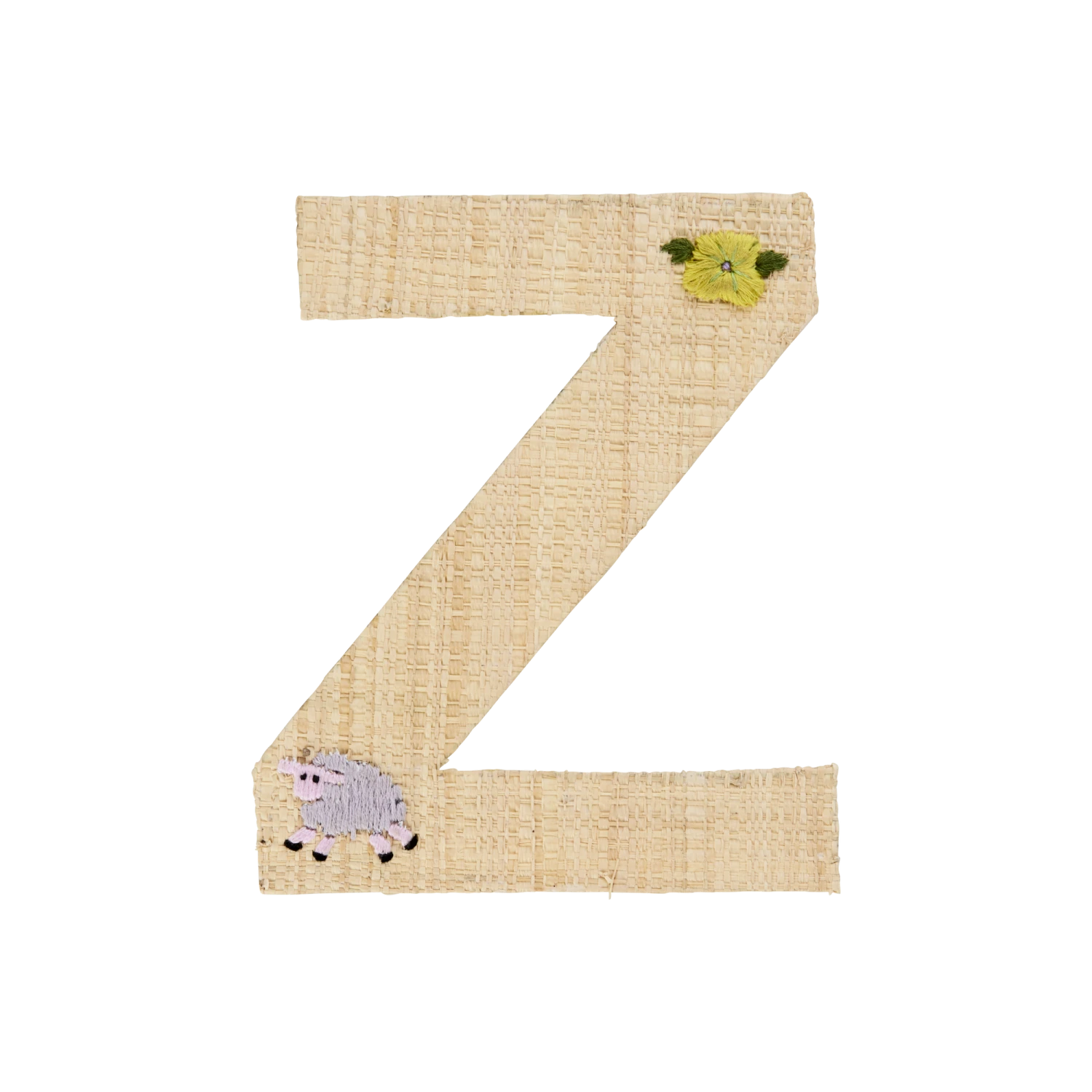 One Raffia Letter Sticker | Girl - Z(One Raffia Letter Sticker Girl Z) 1 One Raffia Letter Sticker | Girl - Z(One Raffia Letter Sticker Girl Z)