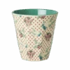 Melamine Cup In Medium With Dove Print(Melamine Cup In Medium With Christmas Dove Print)