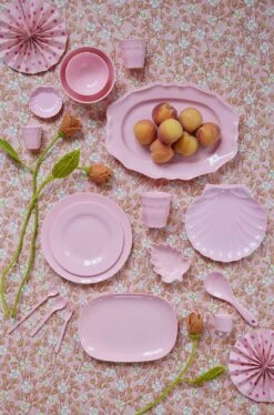 Large Melamine Rectangular Plate - Soft Pink(Large Melamine Rectangular Plate Soft Pink) 5 Large Melamine Rectangular Plate - Soft Pink(Large Melamine Rectangular Plate Soft Pink) -Rice By Rice image 1e696f0f 06cf 411a b151 9b59aa1b6ee3